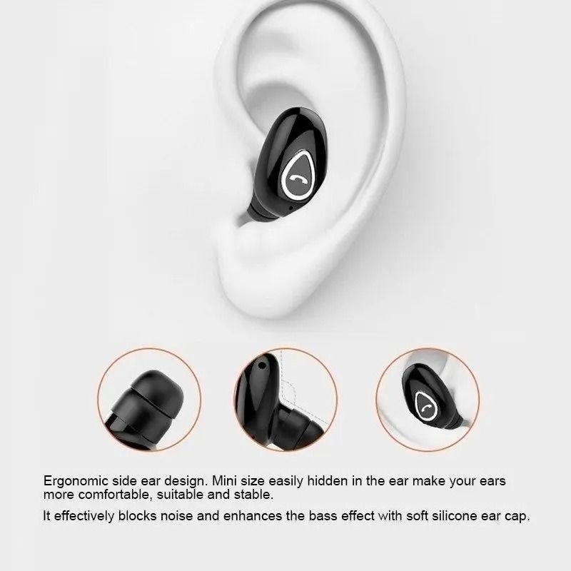 Professional High Performance Single InEar Bluetooth 50 Headset And Ultra Compact Business Earbud 2