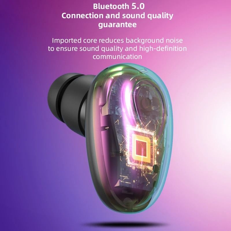 Professional High Performance Single InEar Bluetooth 50 Headset And Ultra Compact Business Earbud 3