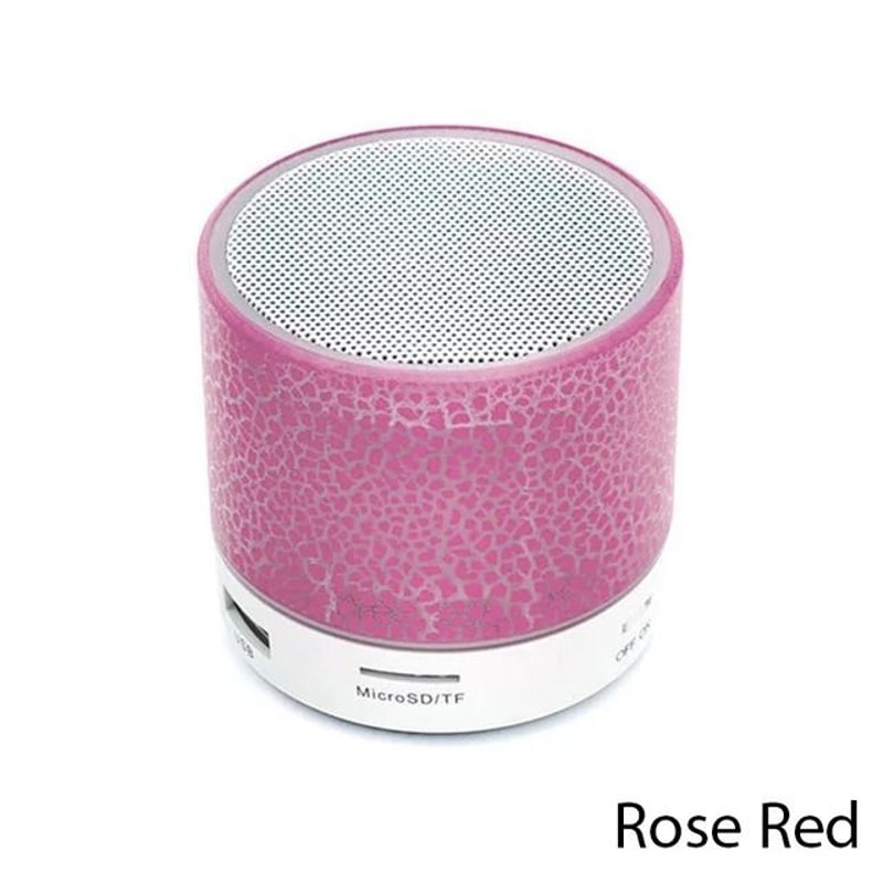 Professional HighFidelity Mini Bluetooth Speaker And Portable CrackDesign LED Subwoofer 10