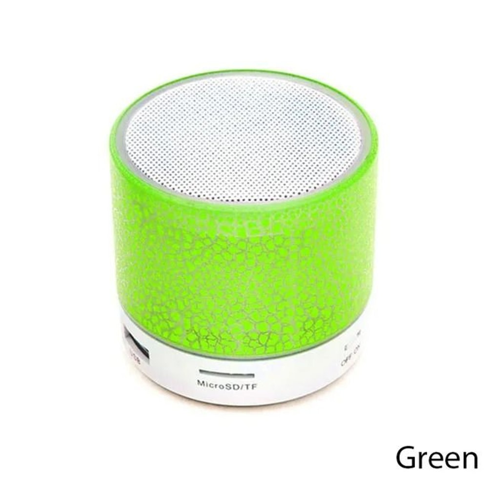 Professional HighFidelity Mini Bluetooth Speaker And Portable CrackDesign LED Subwoofer 11