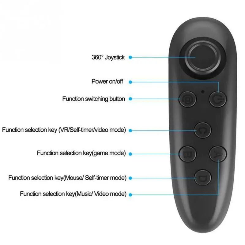 Professional High Precision Bluetooth Gaming Controller And Universal Mobile Joystick 6