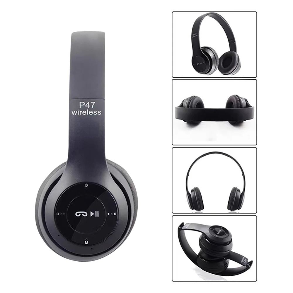 Professional High Fidelity Wireless Bluetooth Headphones And 3D Stereo Noise Canceling Gaming Heads 2