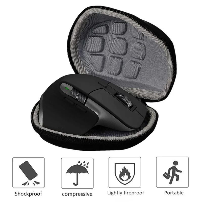 Professional High Impact EVA Hard Case And Shockproof Travel Storage Bag For Logitech MX Master 3S 1
