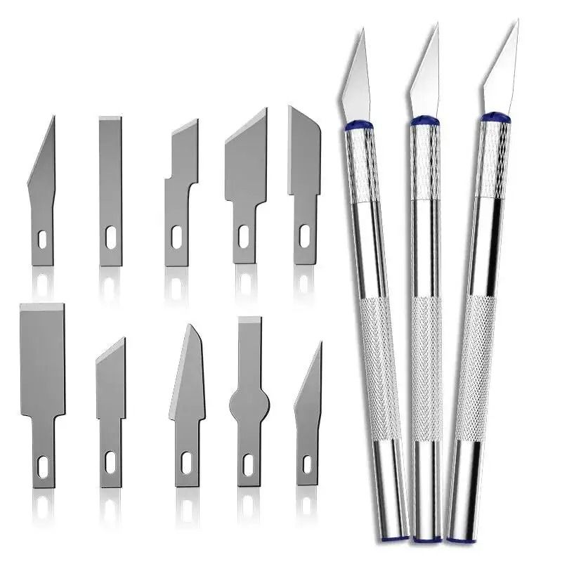 Professional 13 Piece Precision Metal Carving Suite And High Performance Art Cutting Manual Tool Ki 1