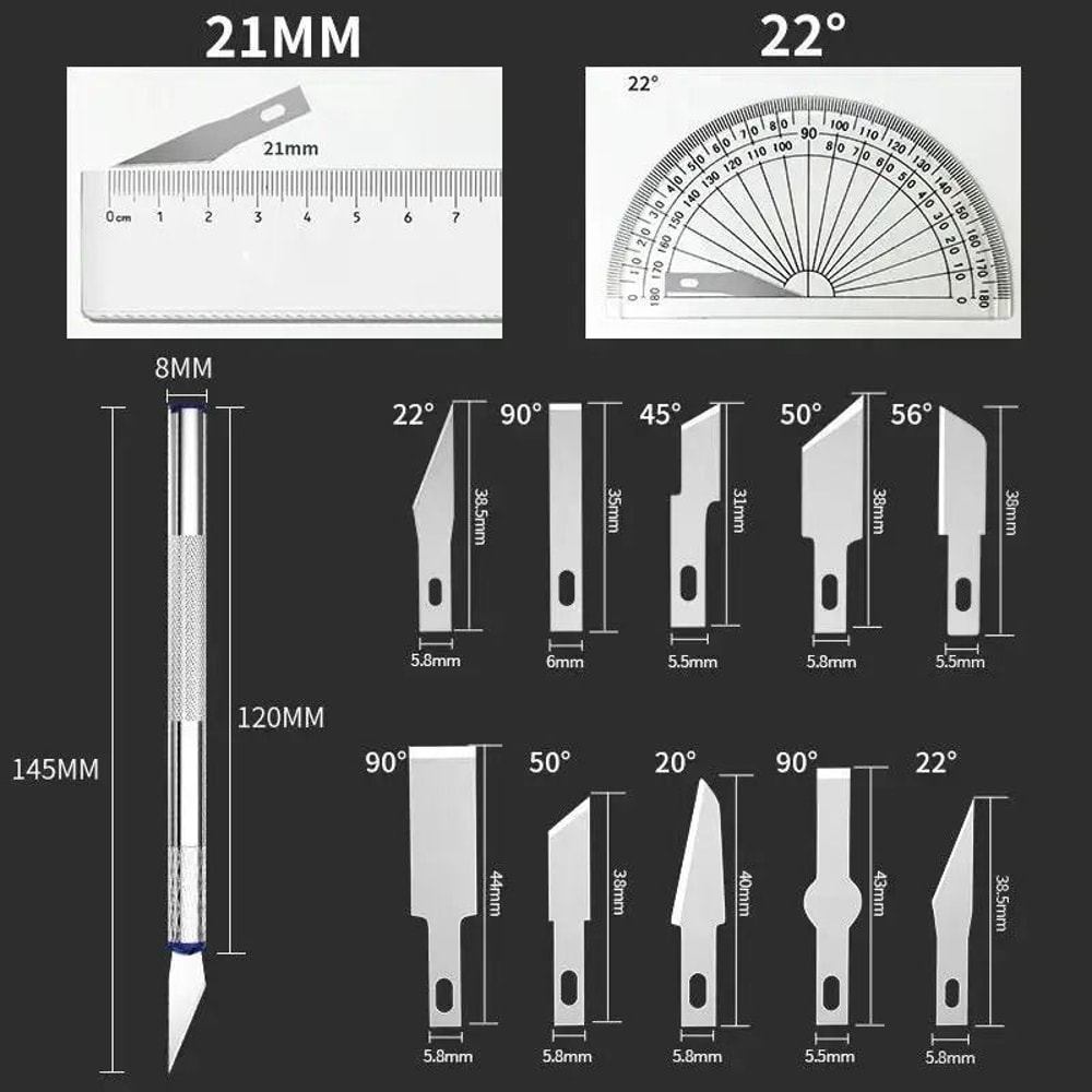 Professional 13 Piece Precision Metal Carving Suite And High Performance Art Cutting Manual Tool Ki 4