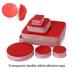 high strength transparent acrylic double sided adhesive pads and waterproof no trace mounting patches