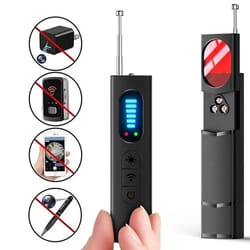 high sensitivity wireless hidden camera detector and advanced privacy security scanner