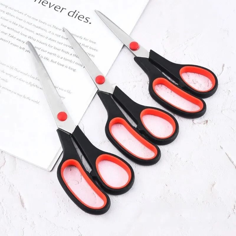 High Precision Stainless Steel Sewing Scissors And 3 Piece Comfort Grip Multipurpose Craft Set 4