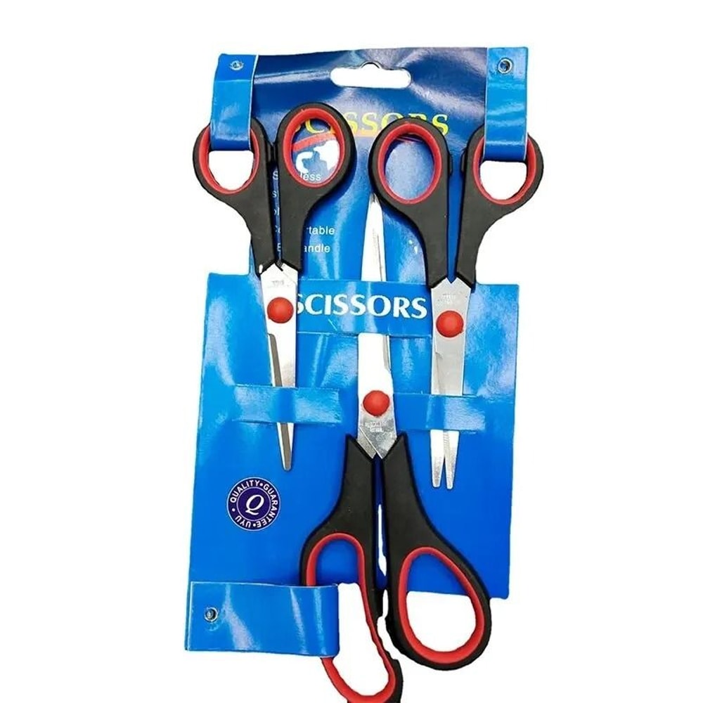 High Precision Stainless Steel Sewing Scissors And 3 Piece Comfort Grip Multipurpose Craft Set 5