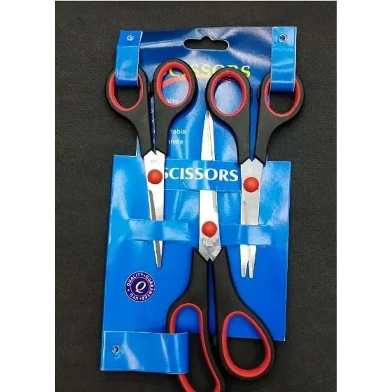 High Precision Stainless Steel Sewing Scissors And 3 Piece Comfort Grip Multipurpose Craft Set 6