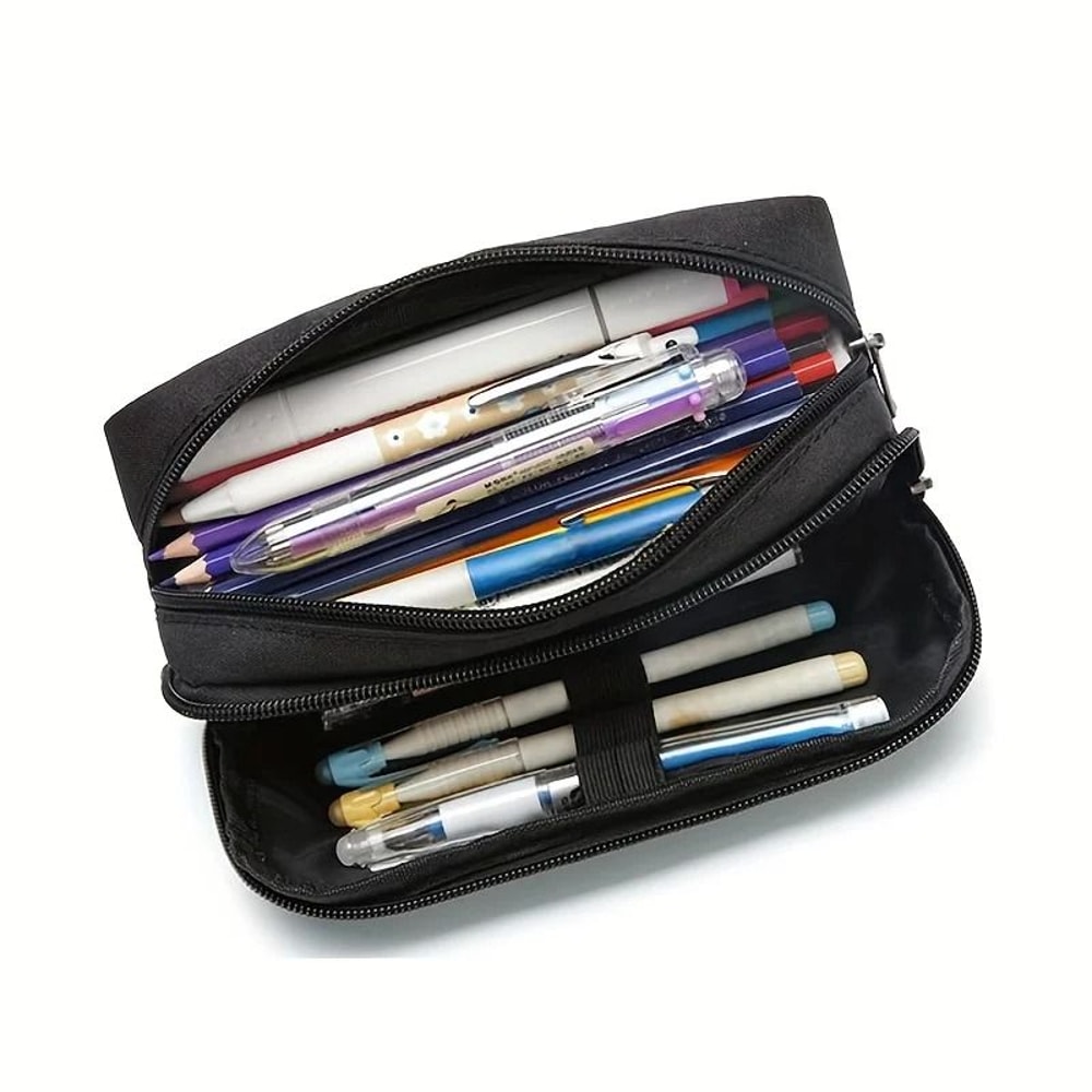 High Capacity Executive Pencil Pouch And MultiPurpose Stationery Hardware Organizer 1