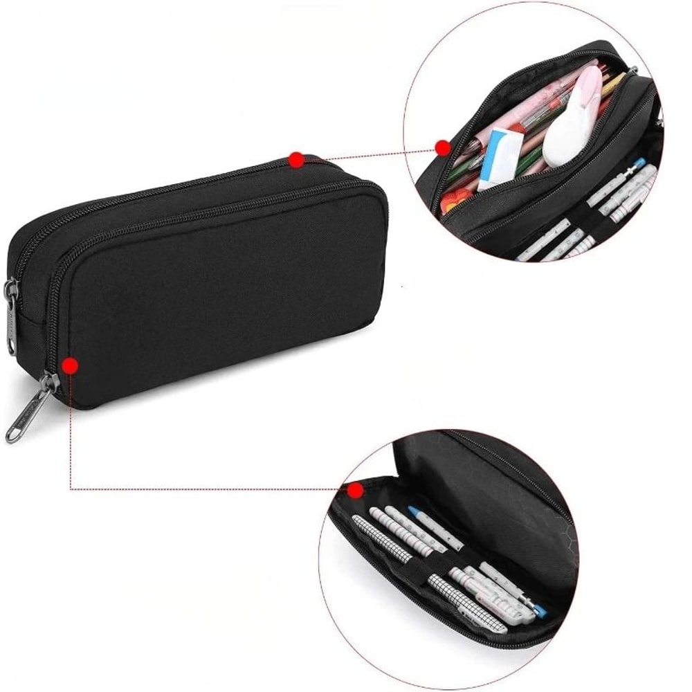 High Capacity Executive Pencil Pouch And MultiPurpose Stationery Hardware Organizer 2