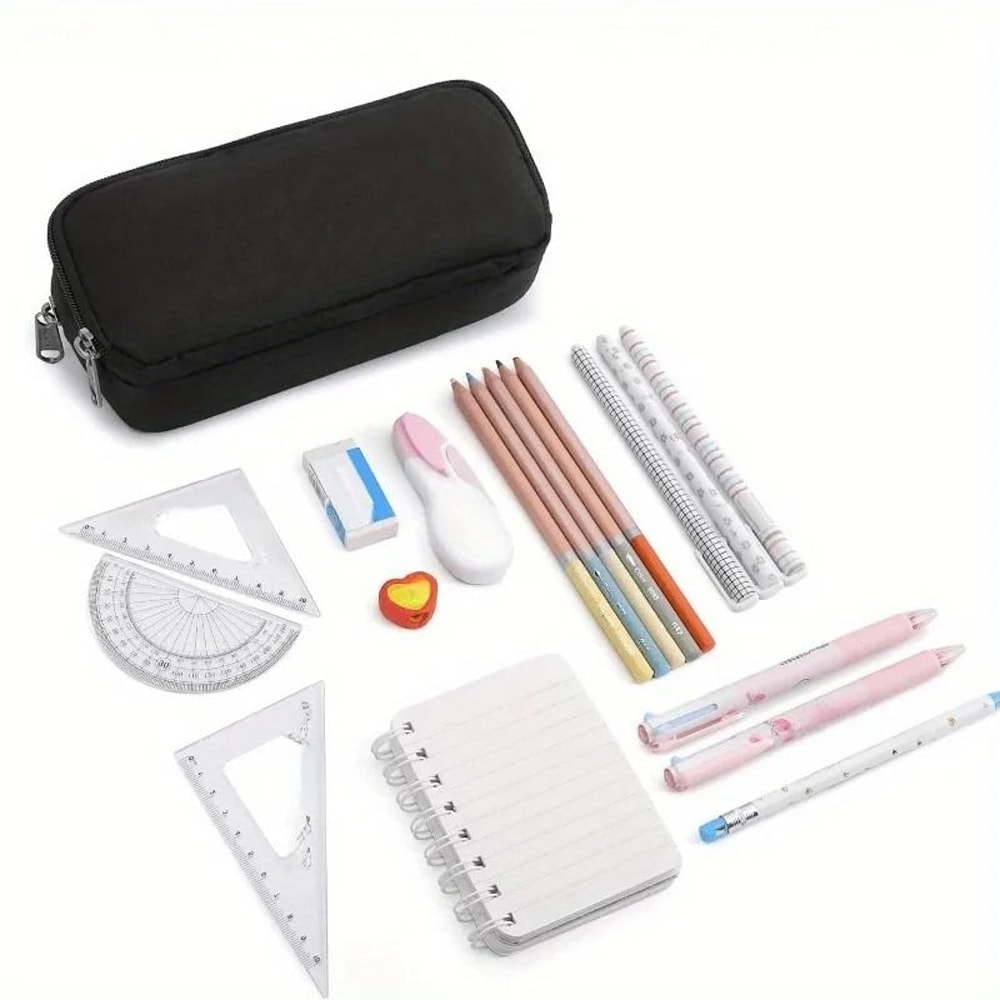 High Capacity Executive Pencil Pouch And MultiPurpose Stationery Hardware Organizer 3