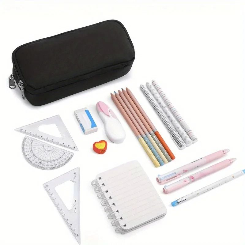 High Capacity Executive Pencil Pouch And MultiPurpose Stationery Hardware Organizer 3