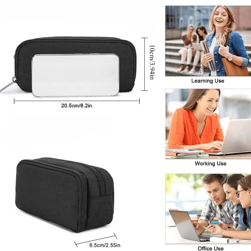 High Capacity Executive Pencil Pouch And MultiPurpose Stationery Hardware Organizer 4