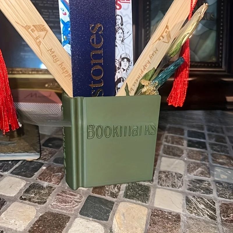 HighStability BookShaped Desktop Organizer And Precision Stationery Storage Box 4