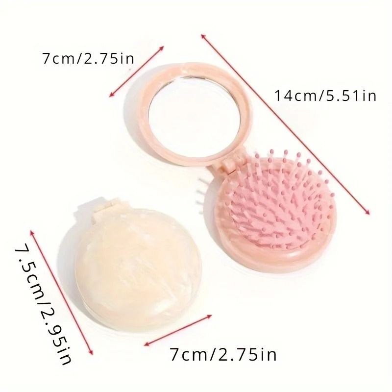 Professional High Stability Marble Patterned Air Cushion Hair Comb And Integrated Precision Travel 4