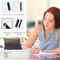 Slim Canvas Pencil Holder And Precision Notebook Interface With Adjustable Elastic Band 2
