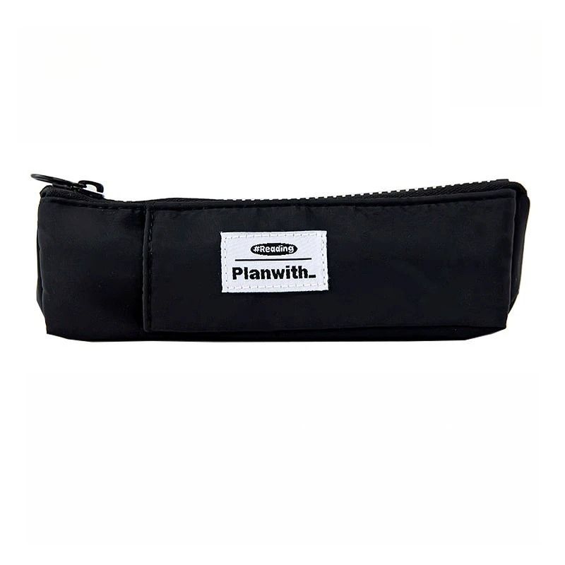 Slim Canvas Pencil Holder And Precision Notebook Interface With Adjustable Elastic Band 5