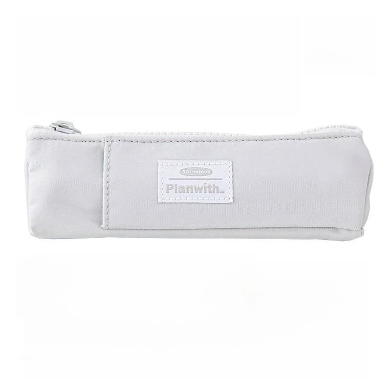 Slim Canvas Pencil Holder And Precision Notebook Interface With Adjustable Elastic Band 7