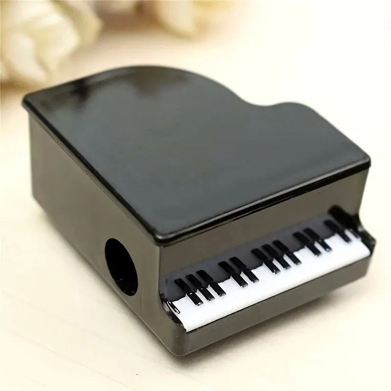 Piano Shaped Pencil Sharpener And Creative Music Stationery Hardware 0