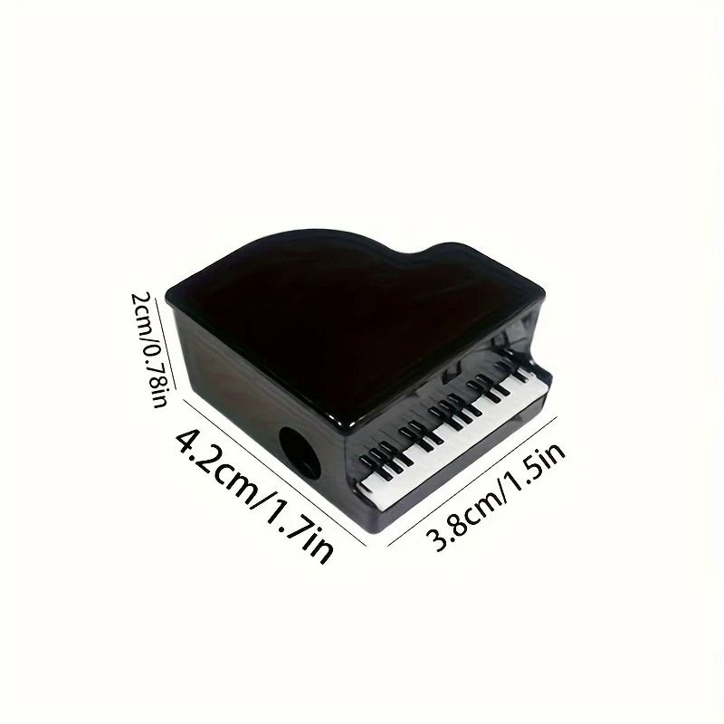 Piano Shaped Pencil Sharpener And Creative Music Stationery Hardware 2