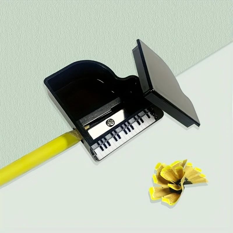 Piano Shaped Pencil Sharpener And Creative Music Stationery Hardware 4