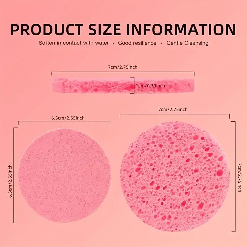 50 Piece Compressed Facial Sponge And Industrial Grade Cosmetic Hydrotherapy System 4