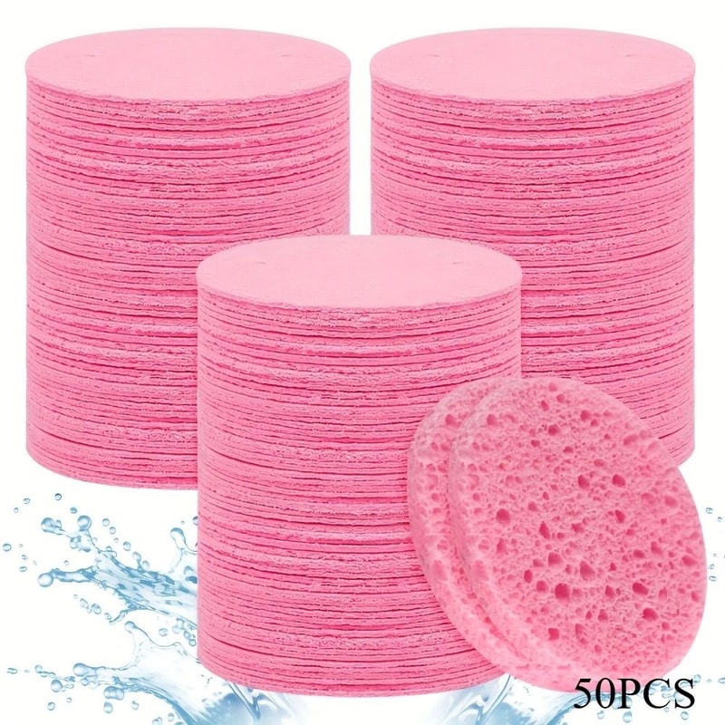 50 Piece Compressed Facial Sponge And Industrial Grade Cosmetic Hydrotherapy System 8