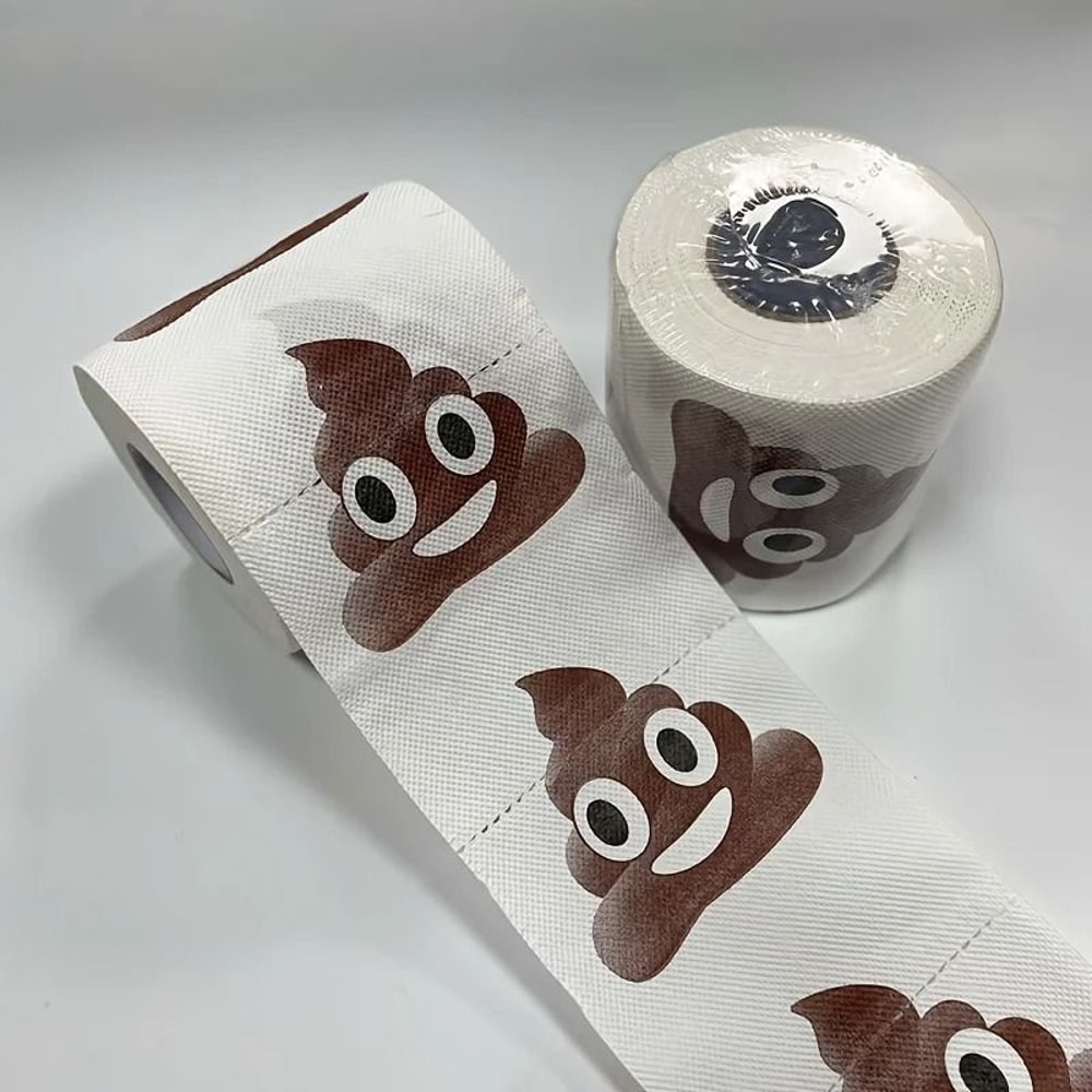 Fun Patterned Toilet Paper Roll And Industrial Grade 3 Layer Specialized Hygiene Hardware 1