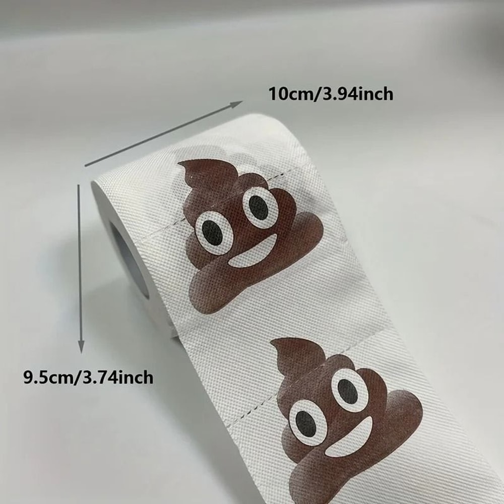 Fun Patterned Toilet Paper Roll And Industrial Grade 3 Layer Specialized Hygiene Hardware 2