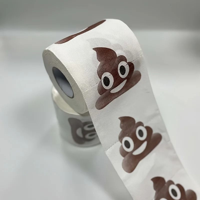 Fun Patterned Toilet Paper Roll And Industrial Grade 3 Layer Specialized Hygiene Hardware 4