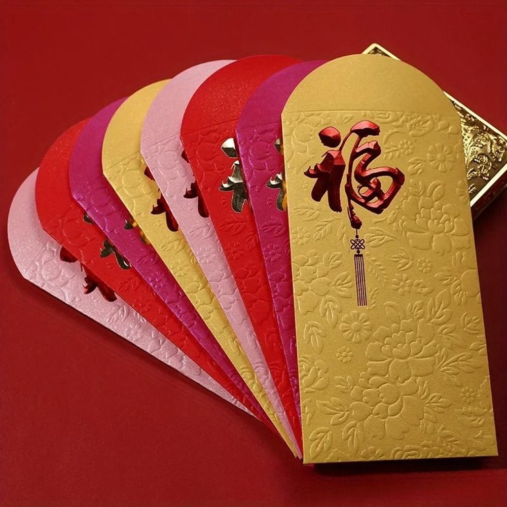 40 Piece Lucky Red Envelopes And Precision Gold Foil Lunar Celebration Hardwar 5