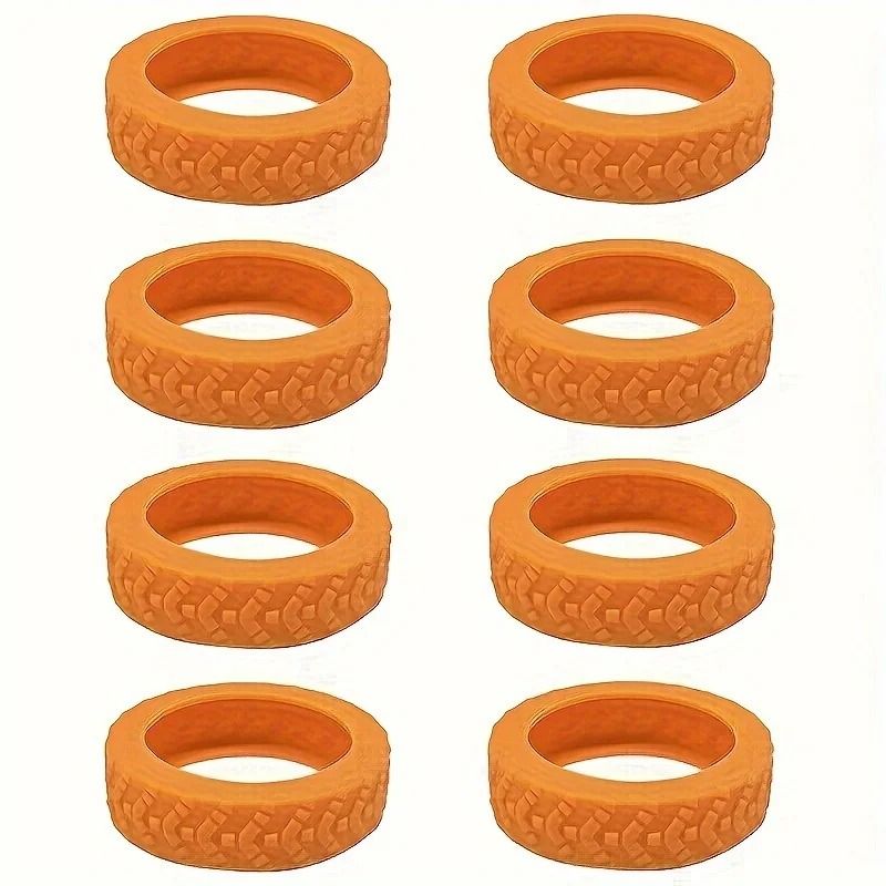 High Stability 8Piece Silicone Luggage Wheel Covers And Industrial Grade Noise Reduction Hardware 5