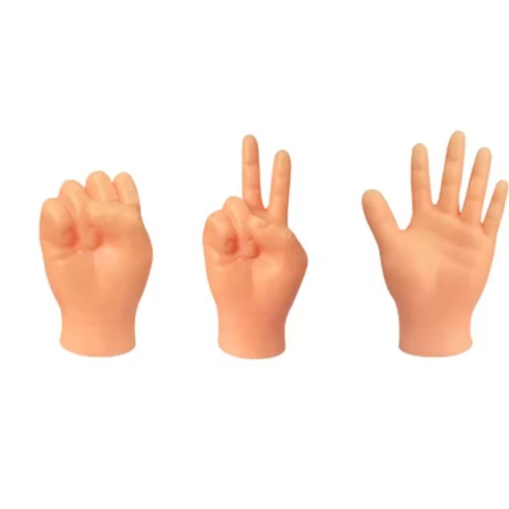 Small Hands Finger Puppet Set And Precision Miniature Rubber Performance Hardware 8