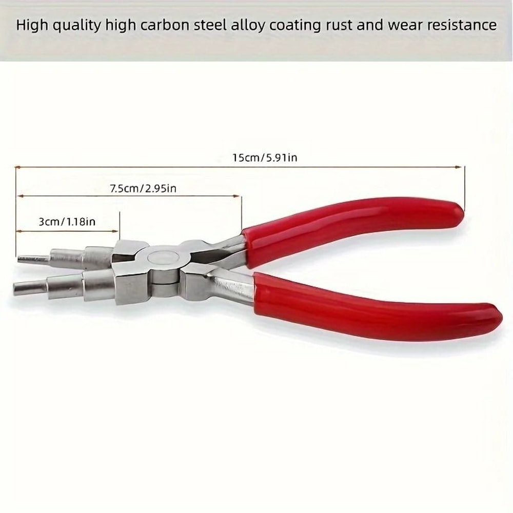 Advanced Carbon Steel Ball Pliers For Jewelry And Wire Crafting 1