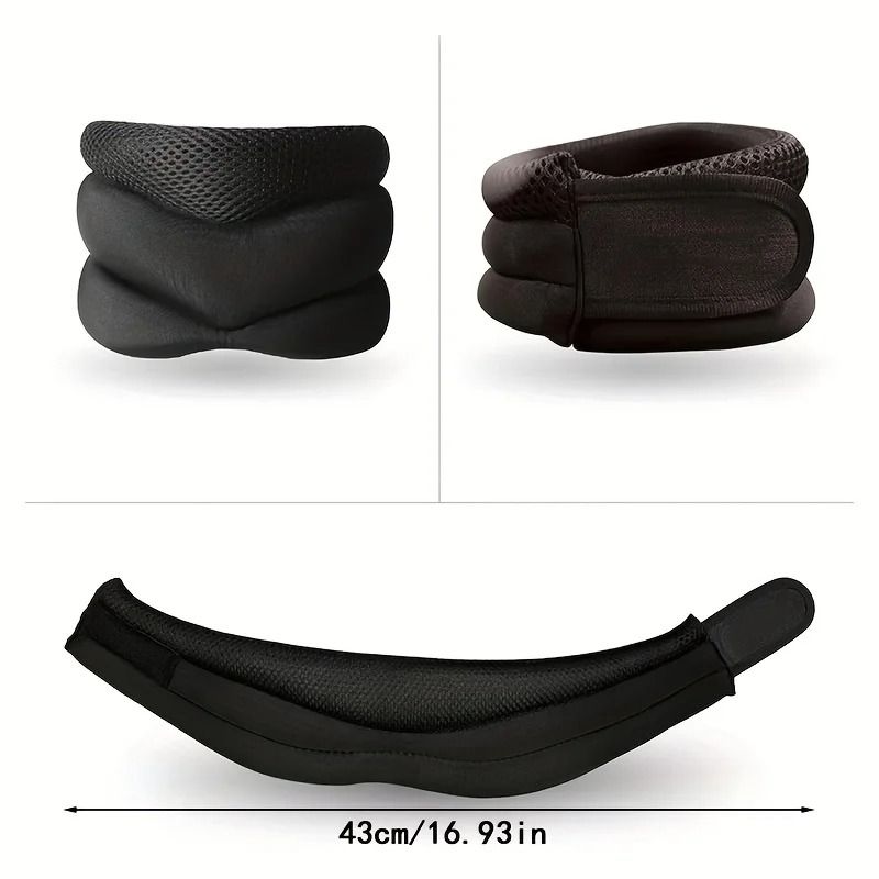 Adjustable Anti Snoring Neck Support And Cervical Alignment Brace 1