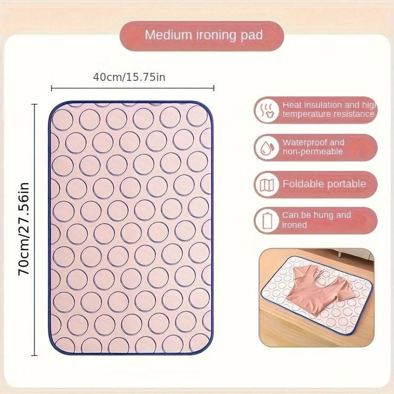 Portable High Temperature Ironing Mat And Insulated Pad 4