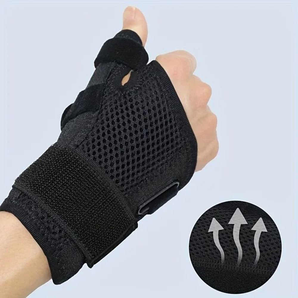 Adjustable Thumb And Wrist Support Brace With Ergonomic Design 2