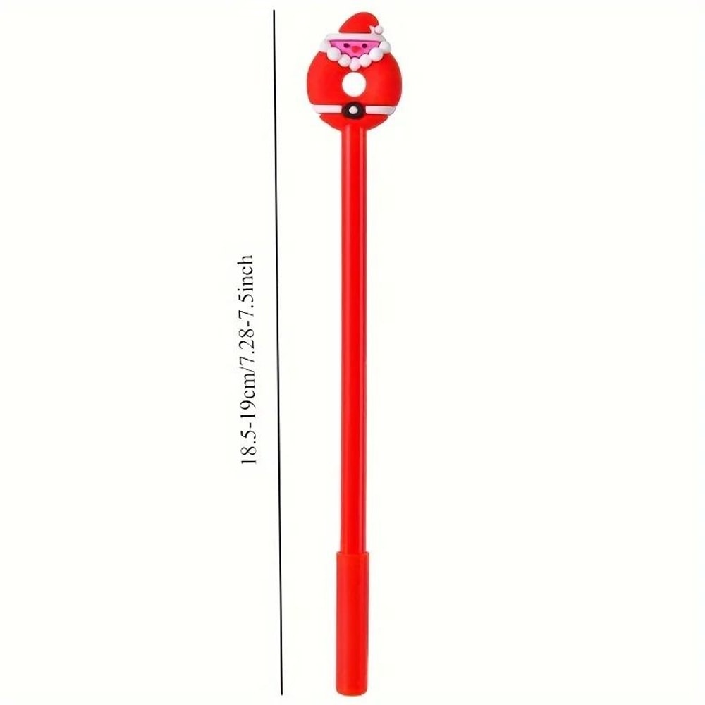 Festive Holiday Christmas Ballpoint Pen Set 1