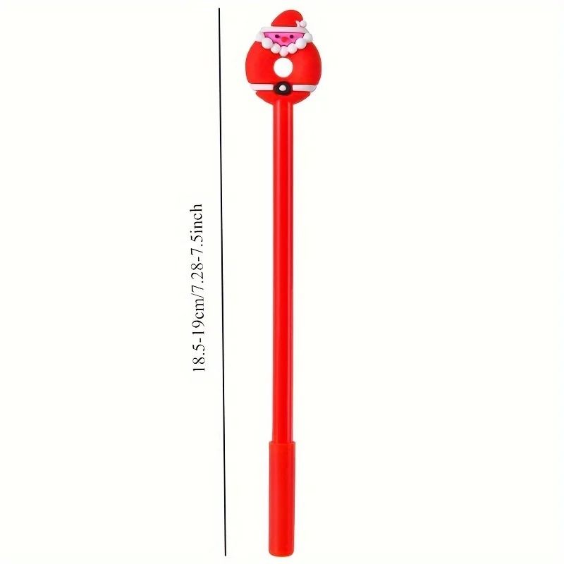 Festive Holiday Christmas Ballpoint Pen Set 1