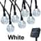 Solar String Lights Outdoor Crystal Fairy Light Set 9