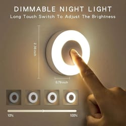 led touch baby night light and portable nursery lamp