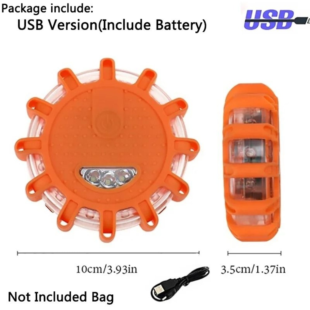 Professional LED Road Flare And Emergency Safety Warning Light 7