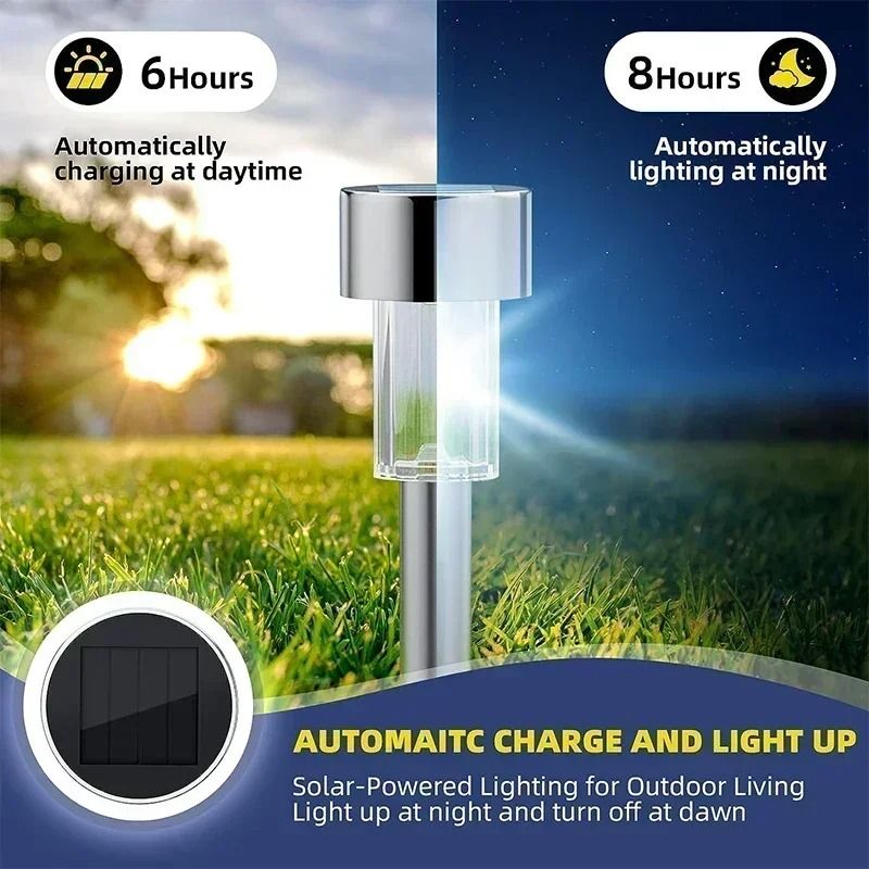 Solar Outdoor Lights Waterproof Landscape Lighting 10Pack 0