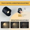 Dual Head Wall Lamp Touch Control Remote 360 Rotatable USB Recharge Wireless Portable Night Light F 4