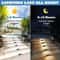 Solar Lights For Outdoors Stair Lamps Warm White LED Step Light 2 Pack 0