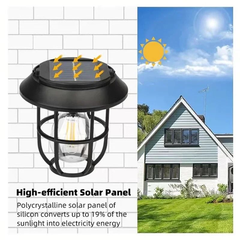 3IN1 Outdoor Solar Camping And Landscape Lamp 1