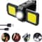 Portable Mini LED Torch And COB Keychain Work Light 7