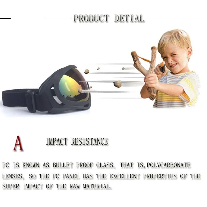 Kids Ski Snowboard Goggles Anti UV Windproof Winter Sports Eyewear 4